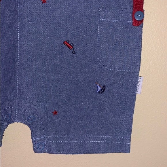 NWOT Kids romper size 9 month little me - Picture 3 of 7
